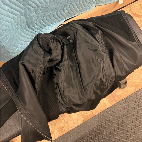 {Mossimo} Asymmetrical Leather Zip Jacket - Picture 6 of 6